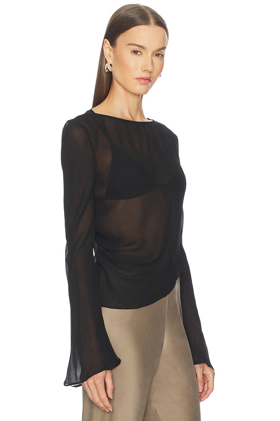 view 2 of 5 Keiko Top in Black