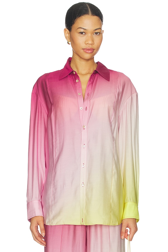 view 2 of 6 Bennet Shirt in Citrus Dusk