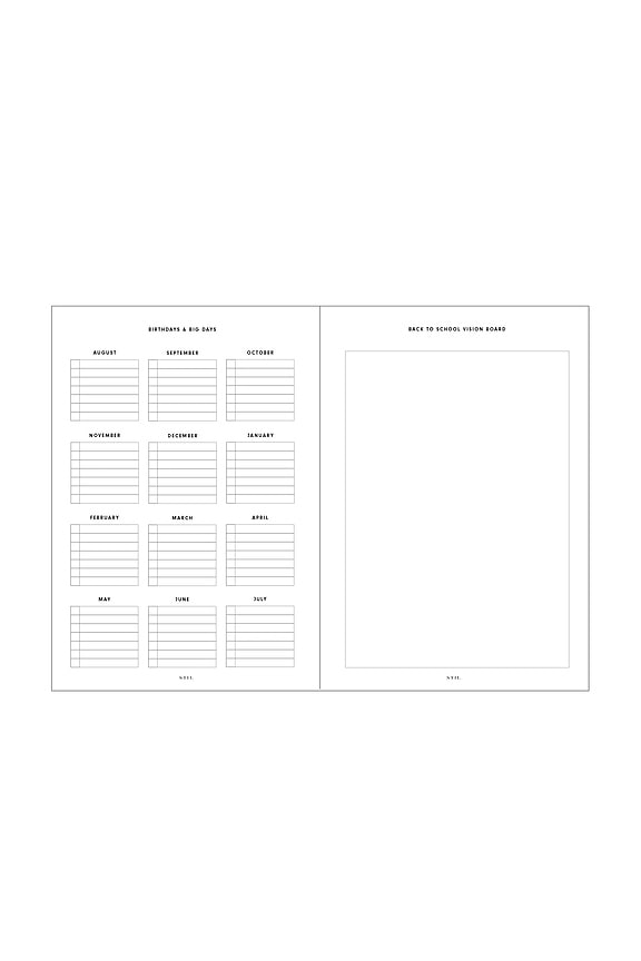 view 2 of 5 College Planner Insert 6 Ring in 