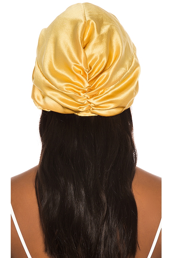 view 2 of 4 ENVOLTURA DE PELO HAIR WRAP in Golden Yellow