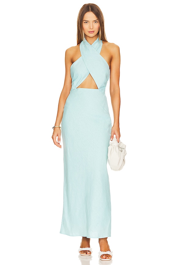 view 1 of 3 Yabba Dress in Blue Breeze