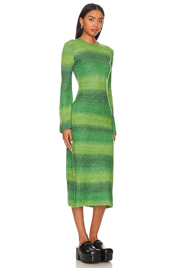 view 2 of 3 Axon Dress in Gummy Green Multi