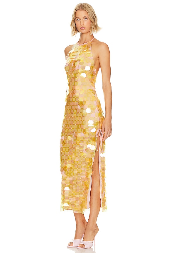 view 2 of 4 ROBE MAXI JUNJO in Limoncello