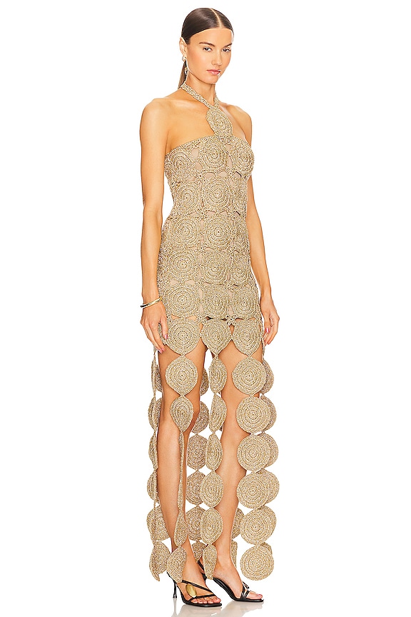 view 2 of 4 Beep Beep Dress in Star Gold