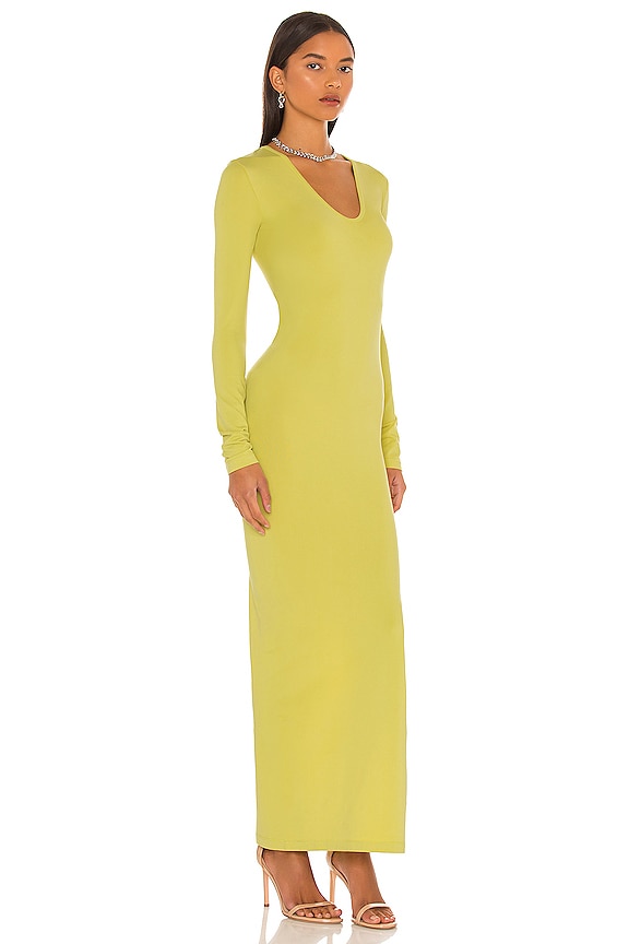 view 2 of 4 MAXIVESTIDO XEMA in Kiwi