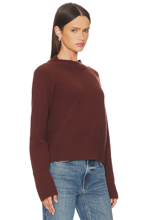 view 2 of 4 Cher Wool Blend Sweater in Choco Brown