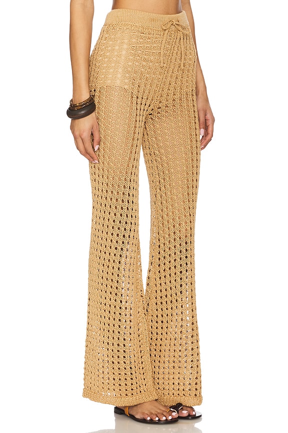 view 2 of 6 Brisas Crochet Pant in Natural