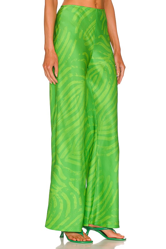 view 2 of 4 VEDA パンツ in Hustle Green