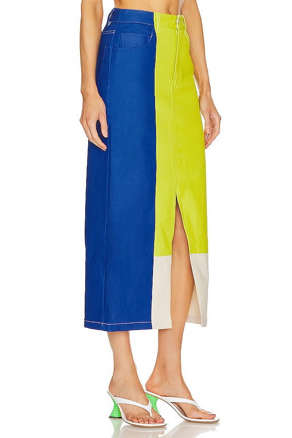 view 2 of 4 JUPE SIMI in Suburban Blue & Valley Green