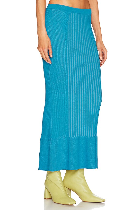 view 2 of 4 Lottie Skirt in Pacific Blue