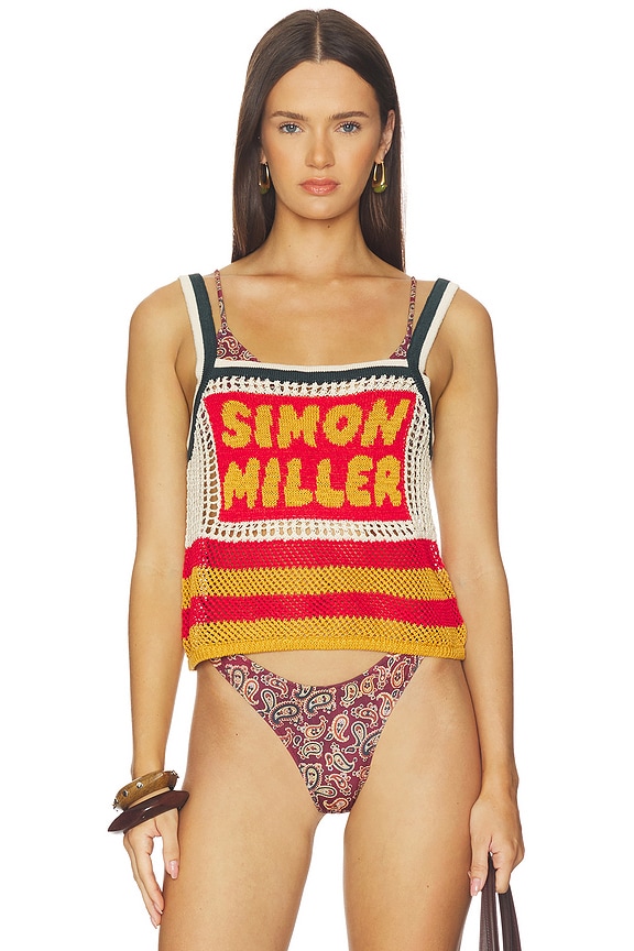 view 1 of 4 Dibby Crochet Top in Classic Dibby Graphic