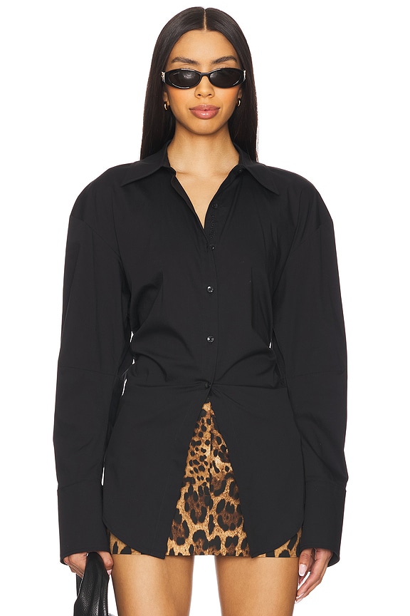 view 2 of 5 Loch Button Up Shirt in Black