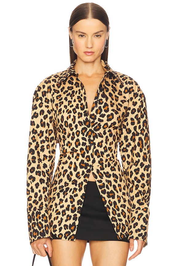 view 2 of 5 CHEMISE LOCH in Leopard