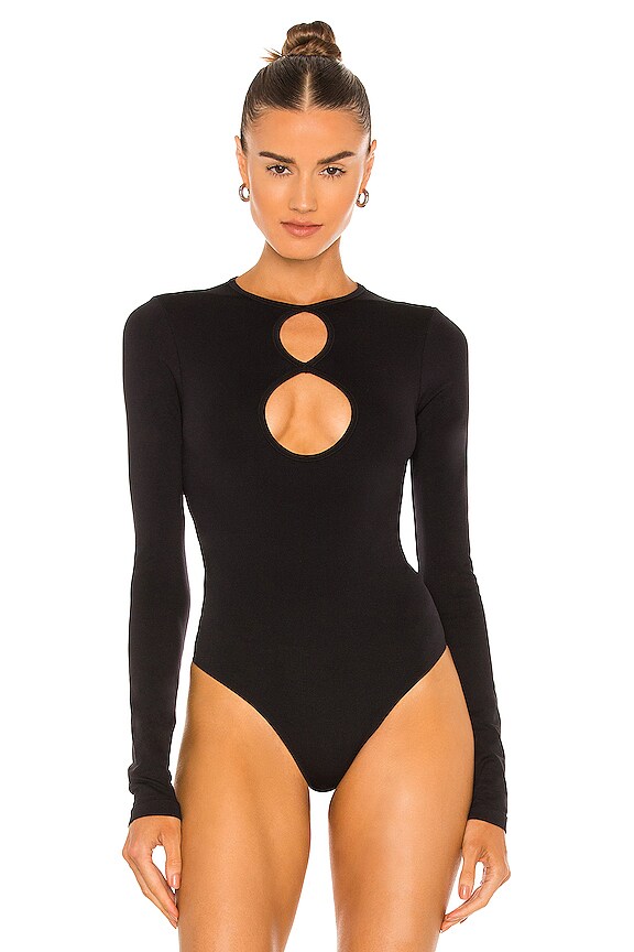 view 2 of 5 Asio Bodysuit in Black