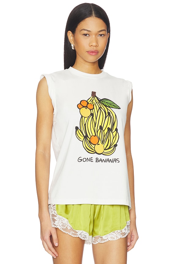 view 2 of 4 Banana Mix Tank Top in Banana Mix Graphic