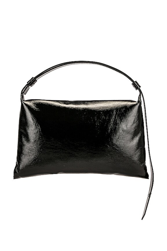 view 2 of 5 Vegan Puffin in Black Patent