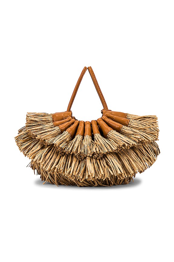 view 2 of 4 Scrunch Bag in Paper Straw