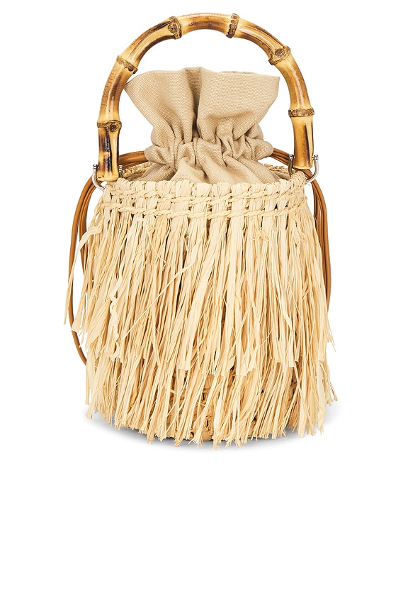 view 2 of 4 Tiki Fringe Bag in Natural