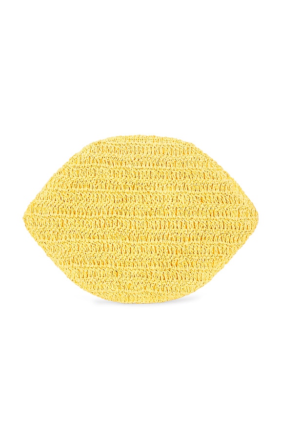 view 2 of 6 Lemon Clutch in Lemon Yellow