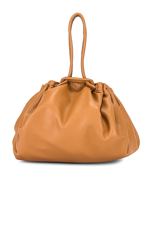 view 2 of 4 Vegan Scrunch Bag in Sepia Brown
