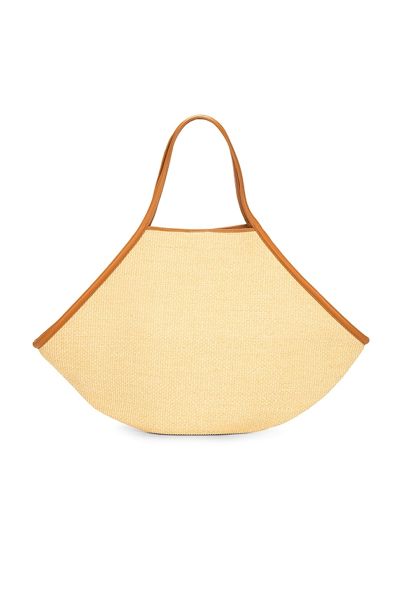 view 2 of 4 СУМКА-ТОУТ НАТУРАЛЬНОГО И ЧЕРНОГО ЦВЕТА LARGE MERCADO in Natural & Black