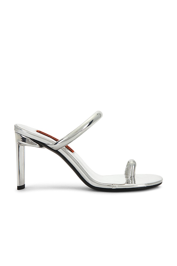 view 1 of 5 Pipe Heel in Silver
