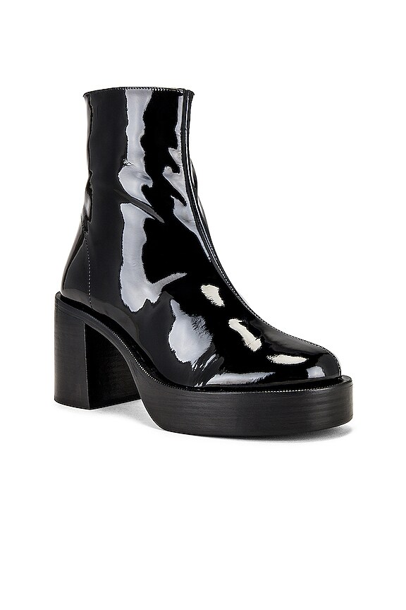 view 2 of 5 Low Raid Boot in Black Patent