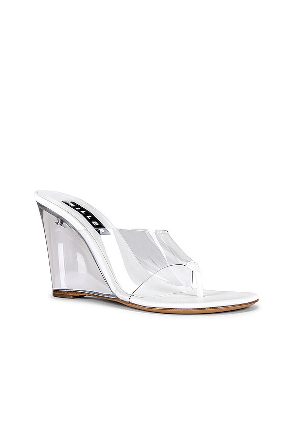 view 2 of 5 Ghost Wedge in Clear