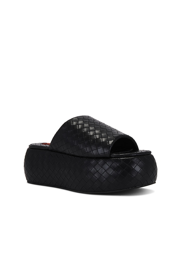 view 2 of 5 CLOUDY 플랫폼 샌들 in Black