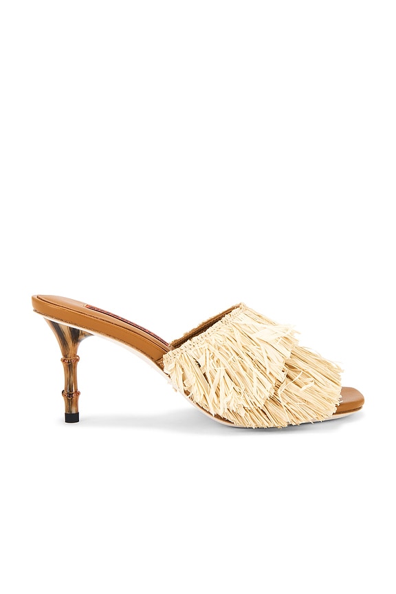 view 1 of 5 Fringe Playa Bamboo Heel in Natural