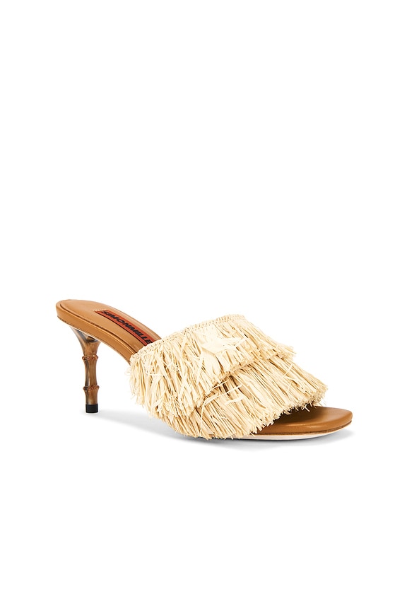 view 2 of 5 Fringe Playa Bamboo Heel in Natural