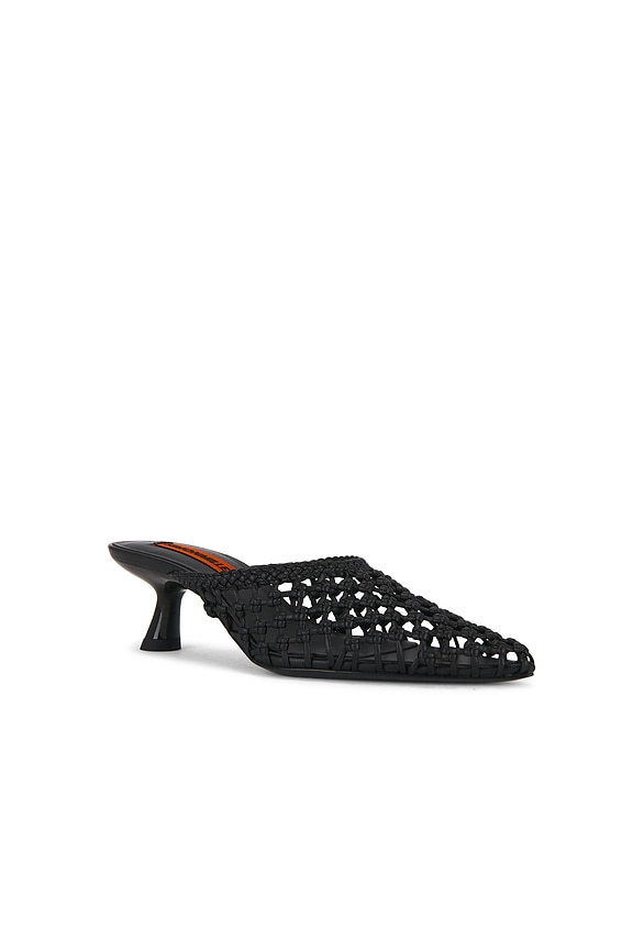 view 2 of 5 Knotted Gala Mule in Black