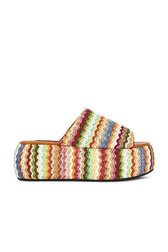 view 1 of 5 Cloudy Platform Sandal in Tropical Twist