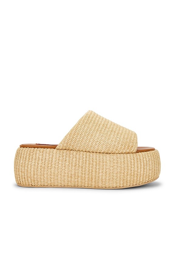 view 1 of 5 Raffia Cloudy Platform in Natural