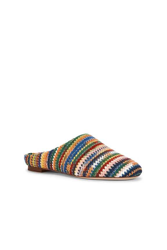 view 2 of 5 Riad Slipper in Space Dye Multi