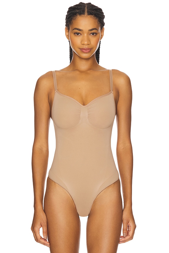 view 2 of 5 Seamless Sculpt Bodysuit Brief in Sienna