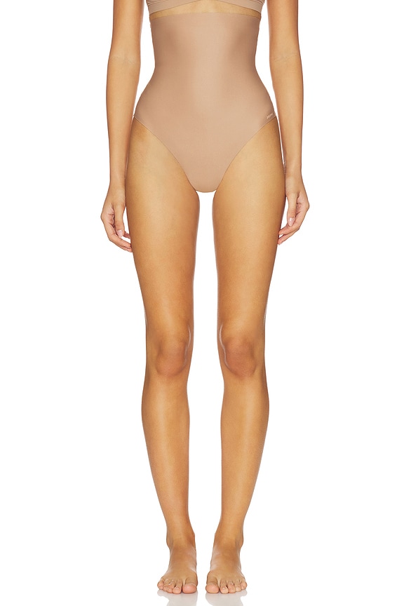 view 1 of 4 Body High Waisted Thong in Sienna