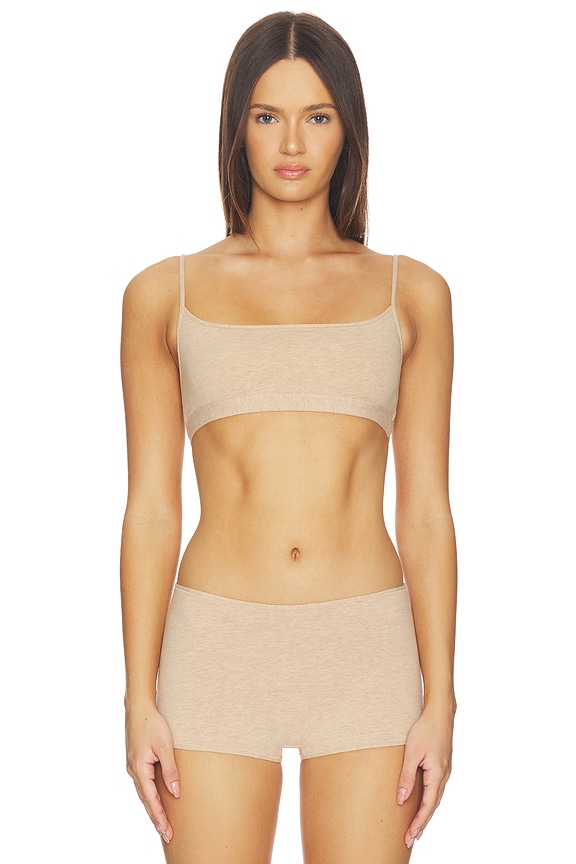 view 1 of 4 BRASSIÈRE DÉCOLLETÉ EVERYDAY COTTON in Clay Heather