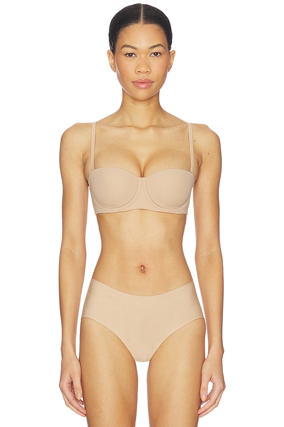 view 2 of 5 Skims Fits Everybody Strapless Bra in Clay