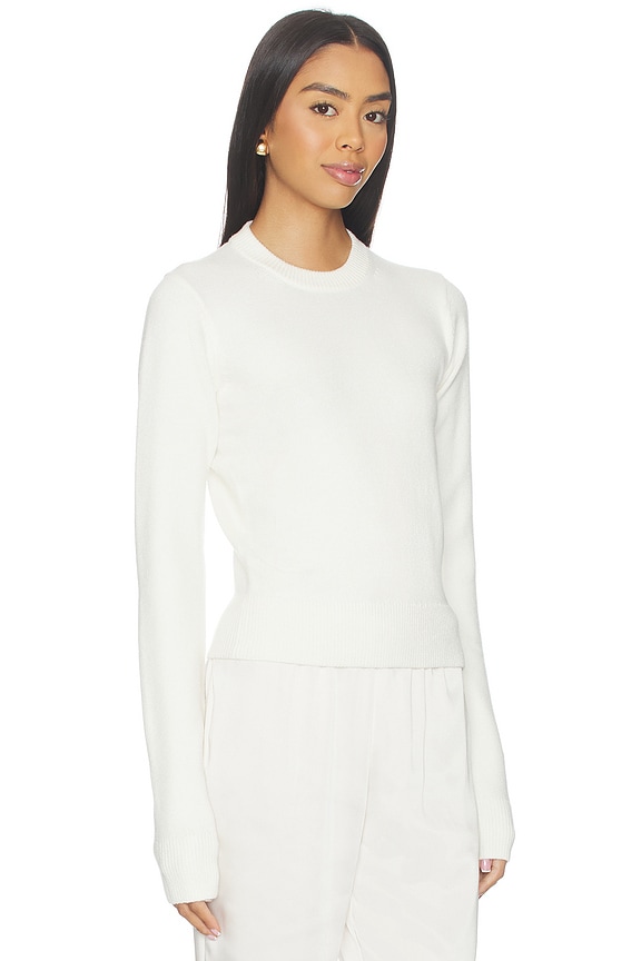 view 2 of 4 PULL RAS DE COU in Ivory