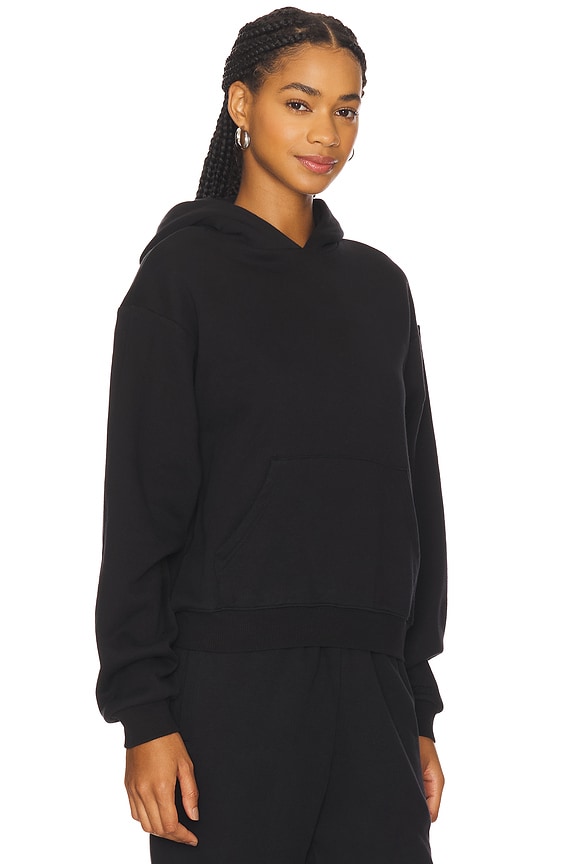 view 2 of 4 Cotton Fleece Classic Hoodie in Onyx