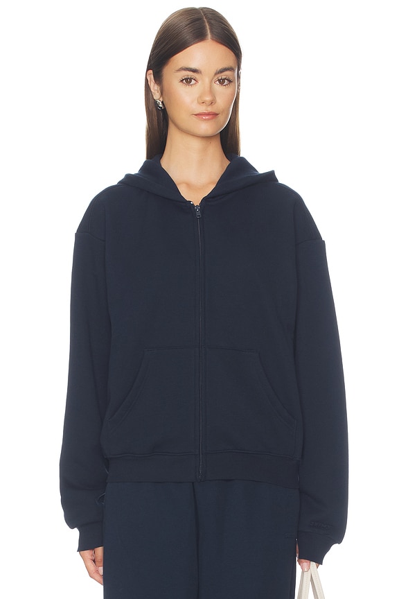 view 2 of 5 SUDADERA CLASSIC ZIP UP HOODIE in Navy