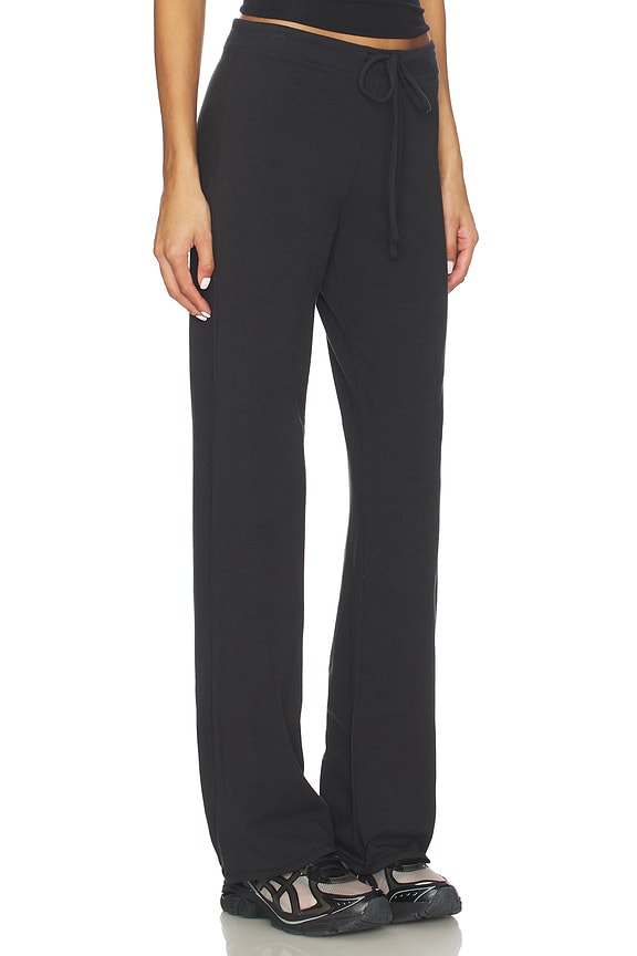 view 2 of 6 Cotton Jersey Straight Leg Pant in Soot