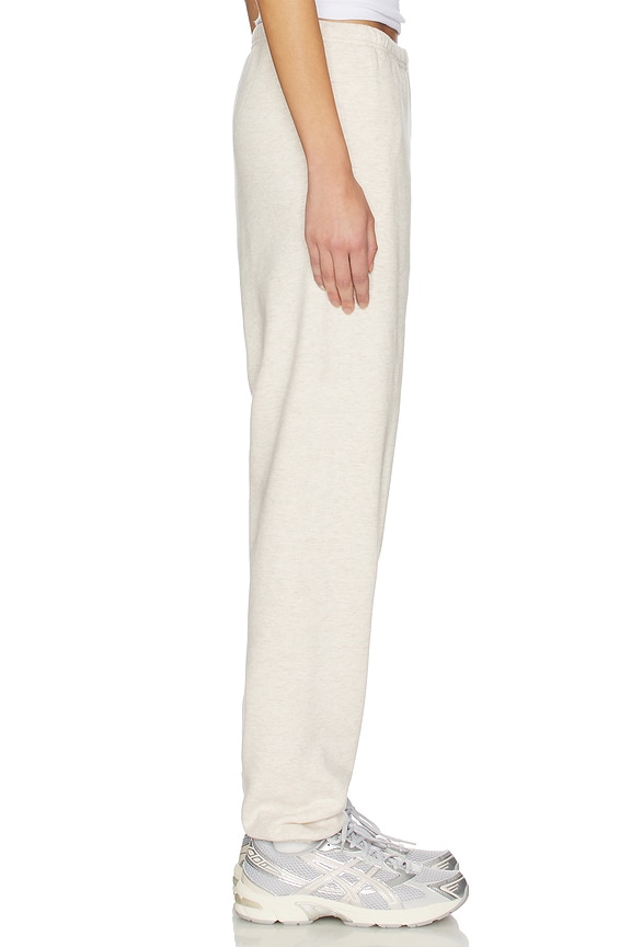 view 2 of 6 Cotton Fleece Classic Jogger in Oatmeal Heather
