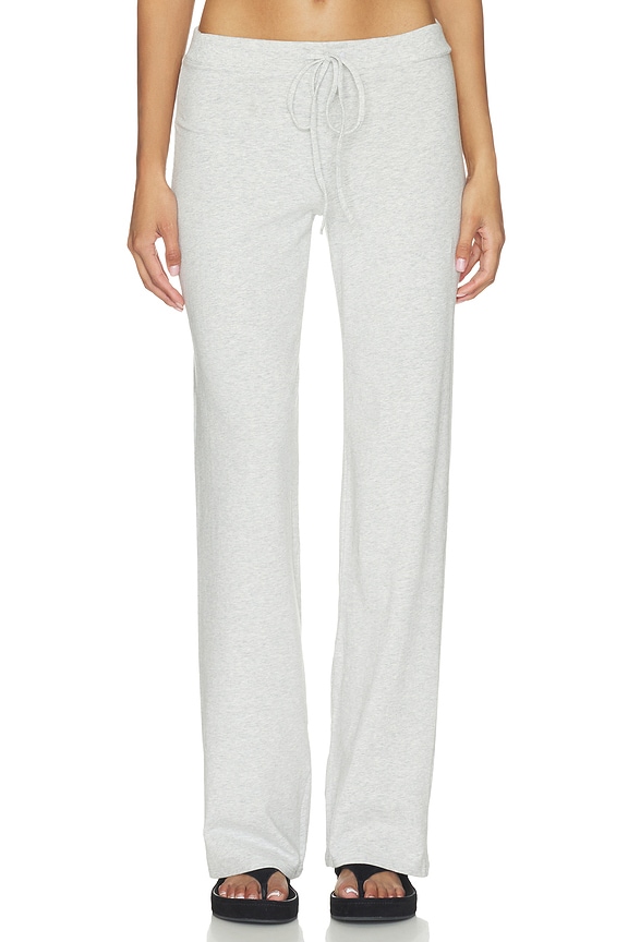view 1 of 6 PANTALÓN COTTON in Light Heather Grey