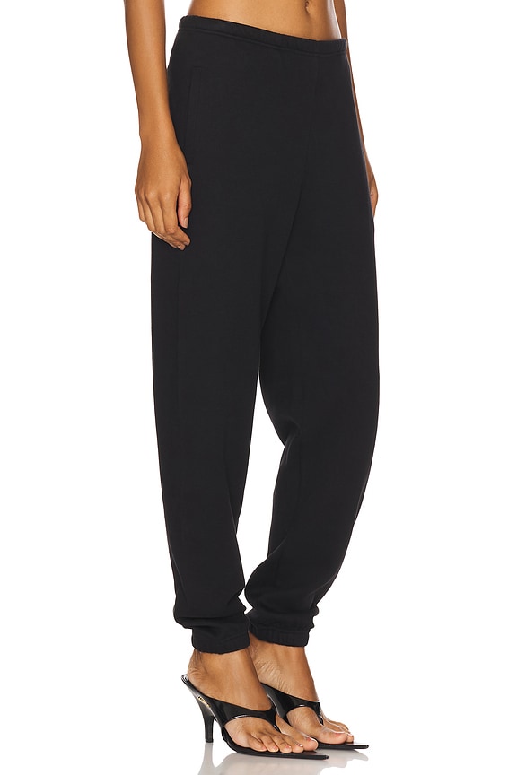view 2 of 6 Cotton Fleece Classic Jogger in Onyx