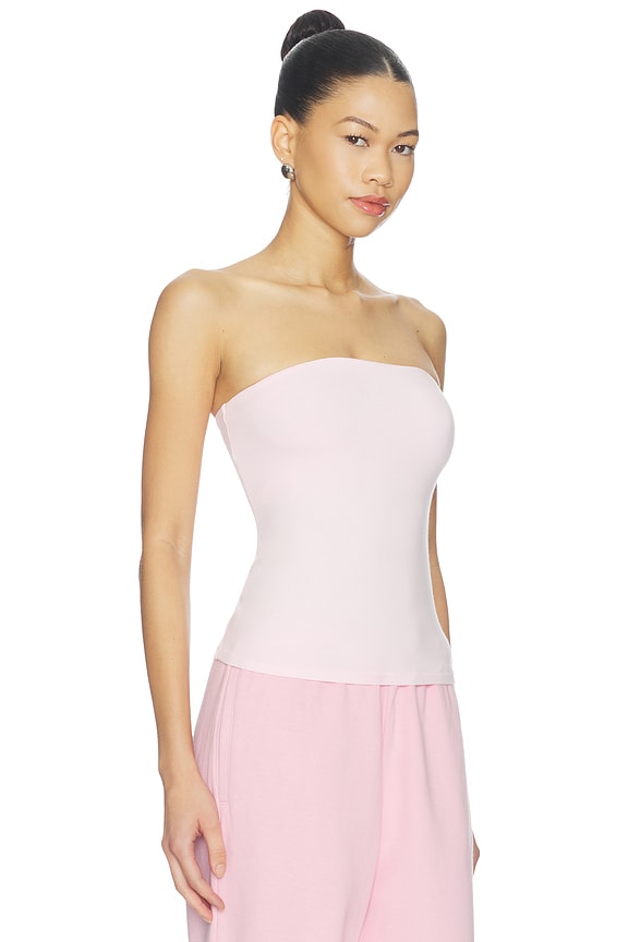 view 2 of 4 TOP STRAPLESS DE PUNTO in Cherry Blossom