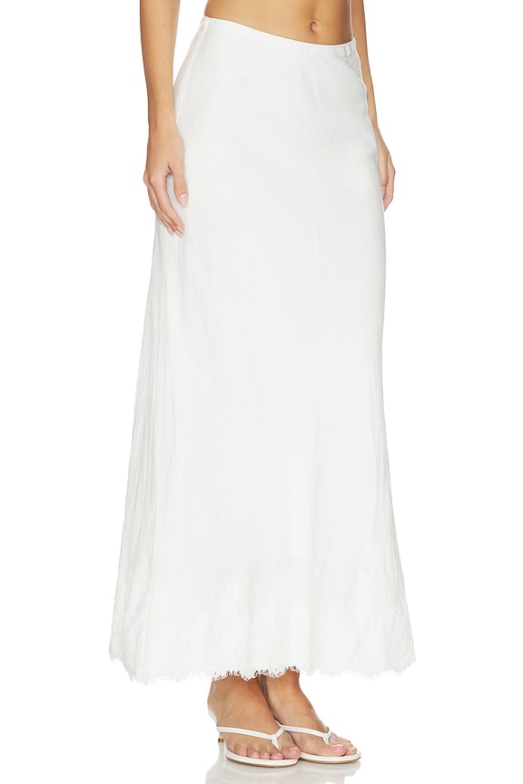 view 2 of 6 Kristen Skirt in White