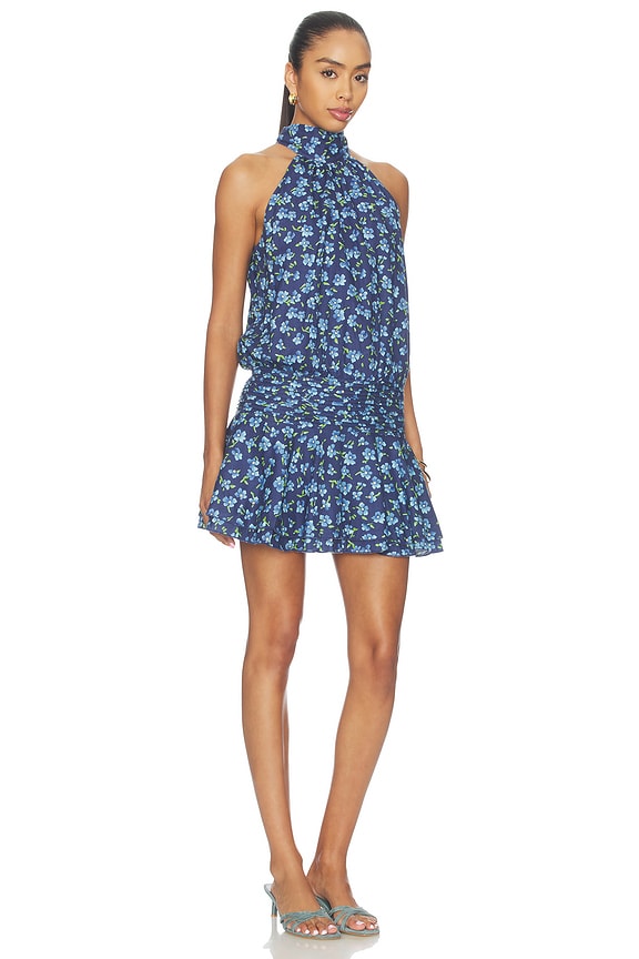 view 2 of 4 VESTIDO PIPER in Midnight Forget-me-not