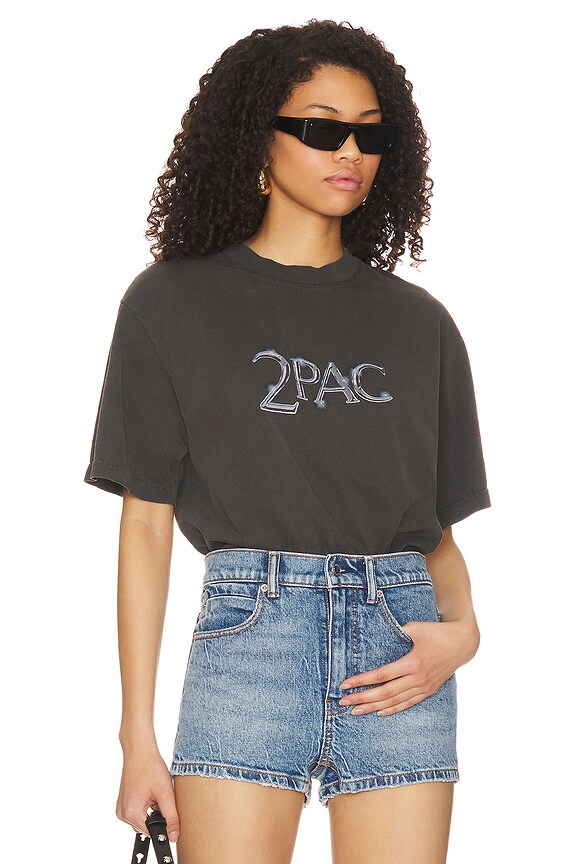 view 2 of 5 ФУТБОЛКА in Washed Black